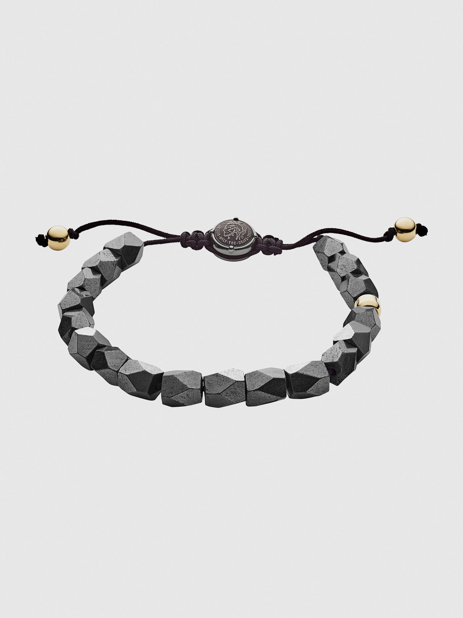 Bracelet en hématites grises